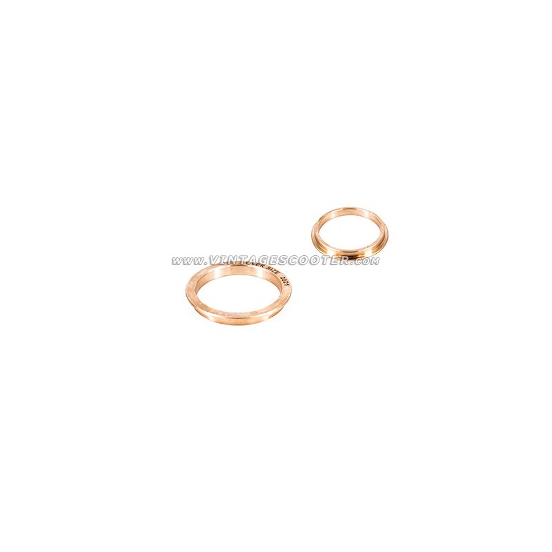 Bague bronze de rochet de kick DRT majorée Vespa ACMA 1950-58 / 150 GL / 150 GS